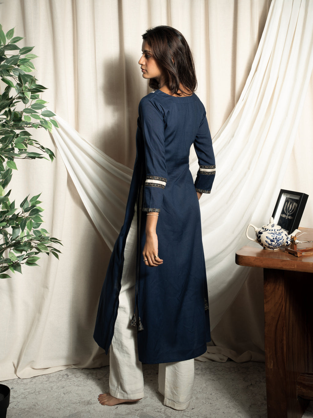 Alizeh Modal Silk Kurti Top