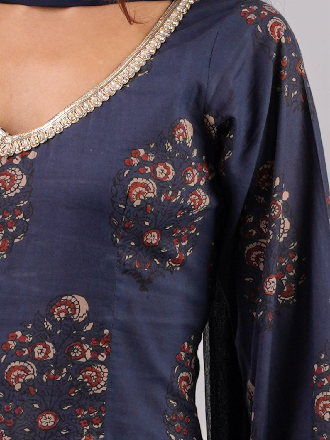 Inaayat Sleeved Corset Sharara Set