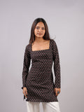 Rohini Sleeved Corset Kurti Top