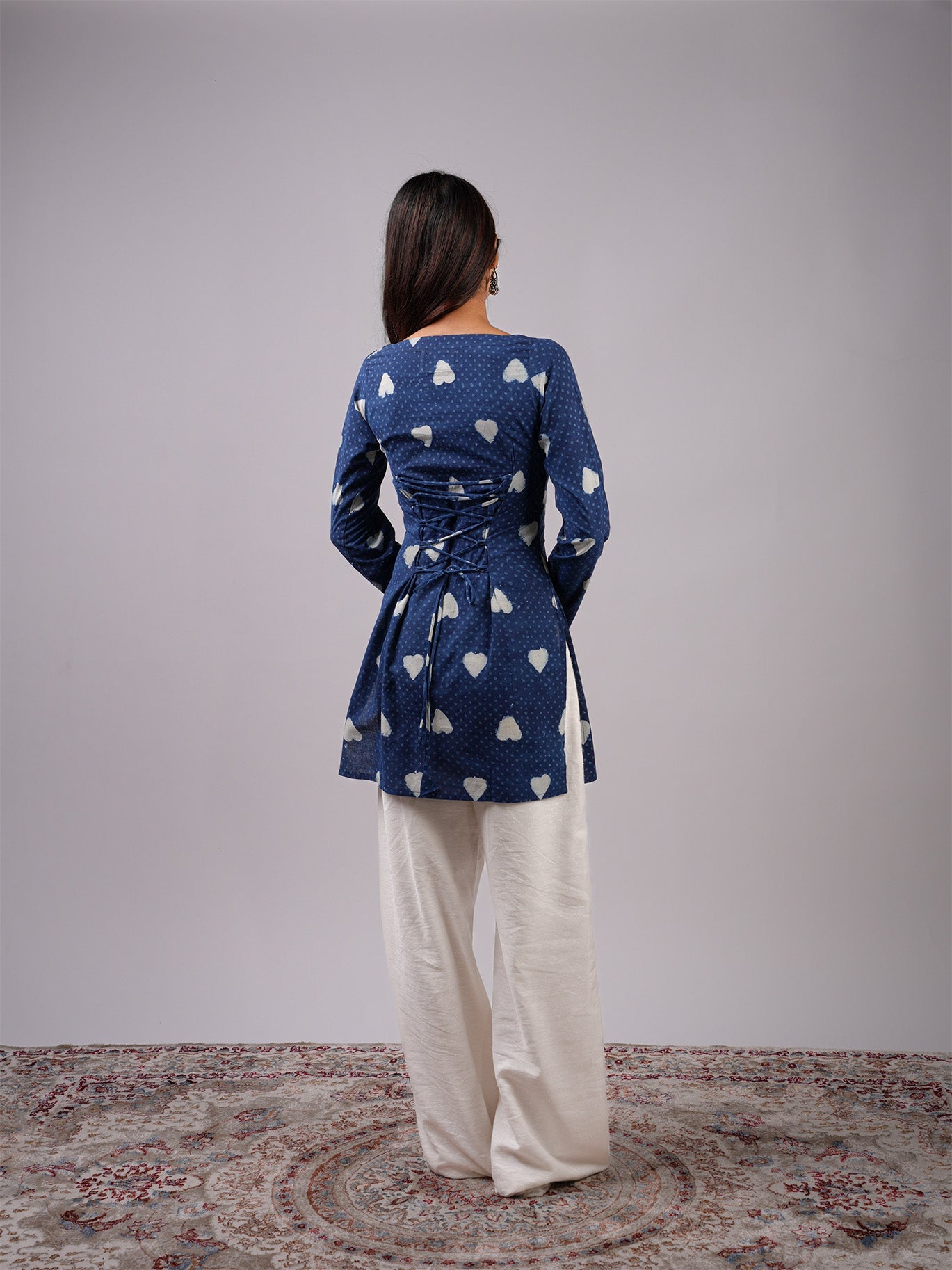 Sneha Sleeved Corset Kurti