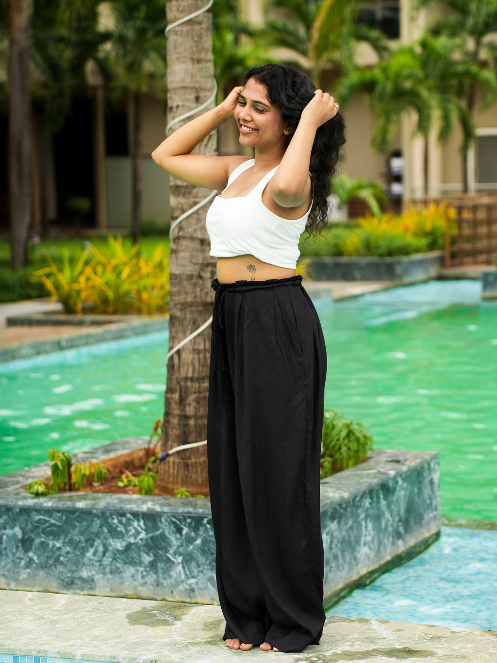 Black Relaxed Pants