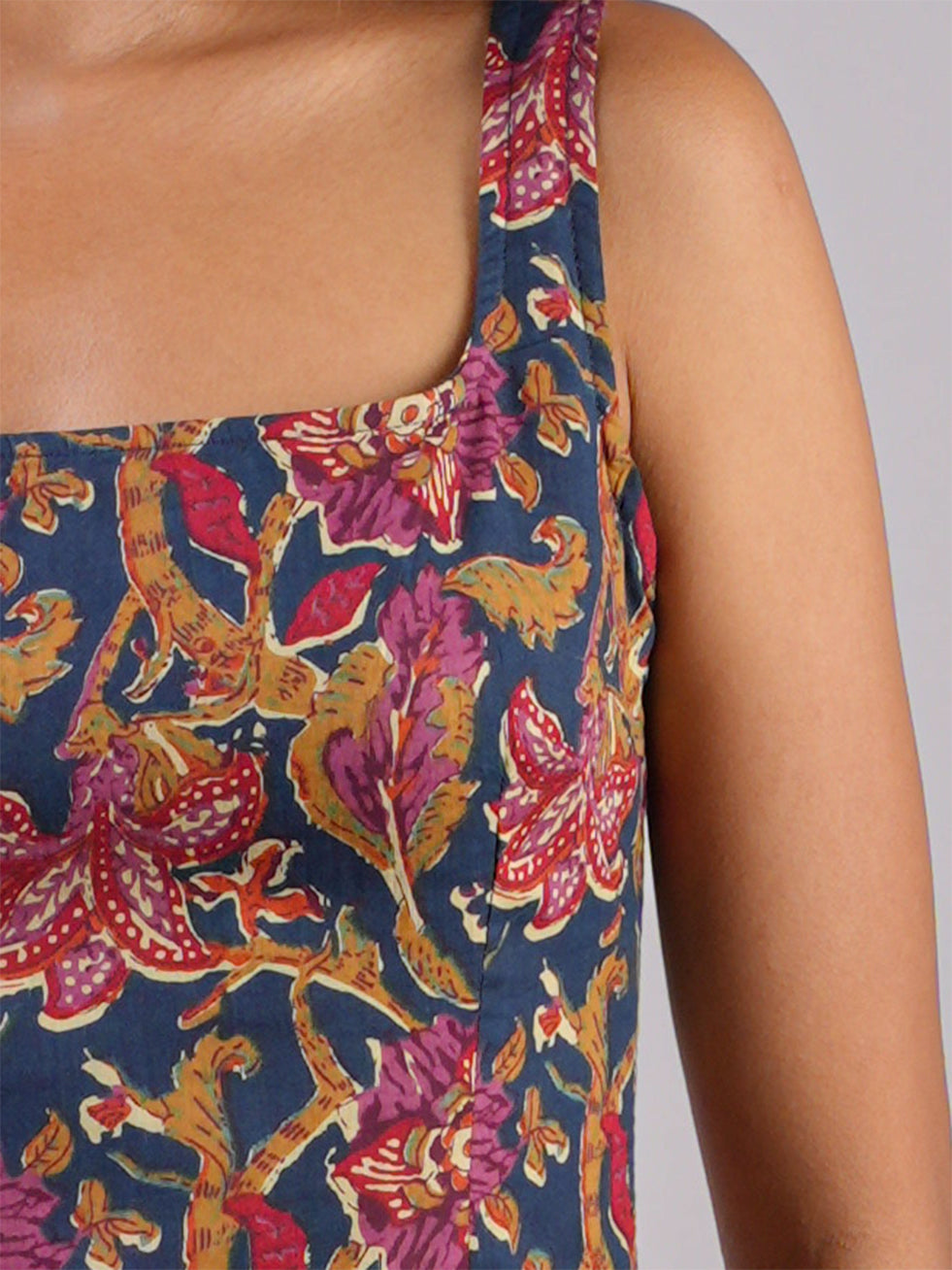 Megh Open-Back Kurti Top