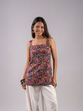 Megh Open-Back Kurti Top