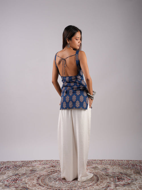 Suhani Open-Back Kurti Top