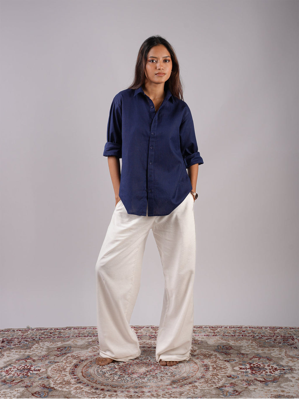 Raghav Oversized Linen Shirt