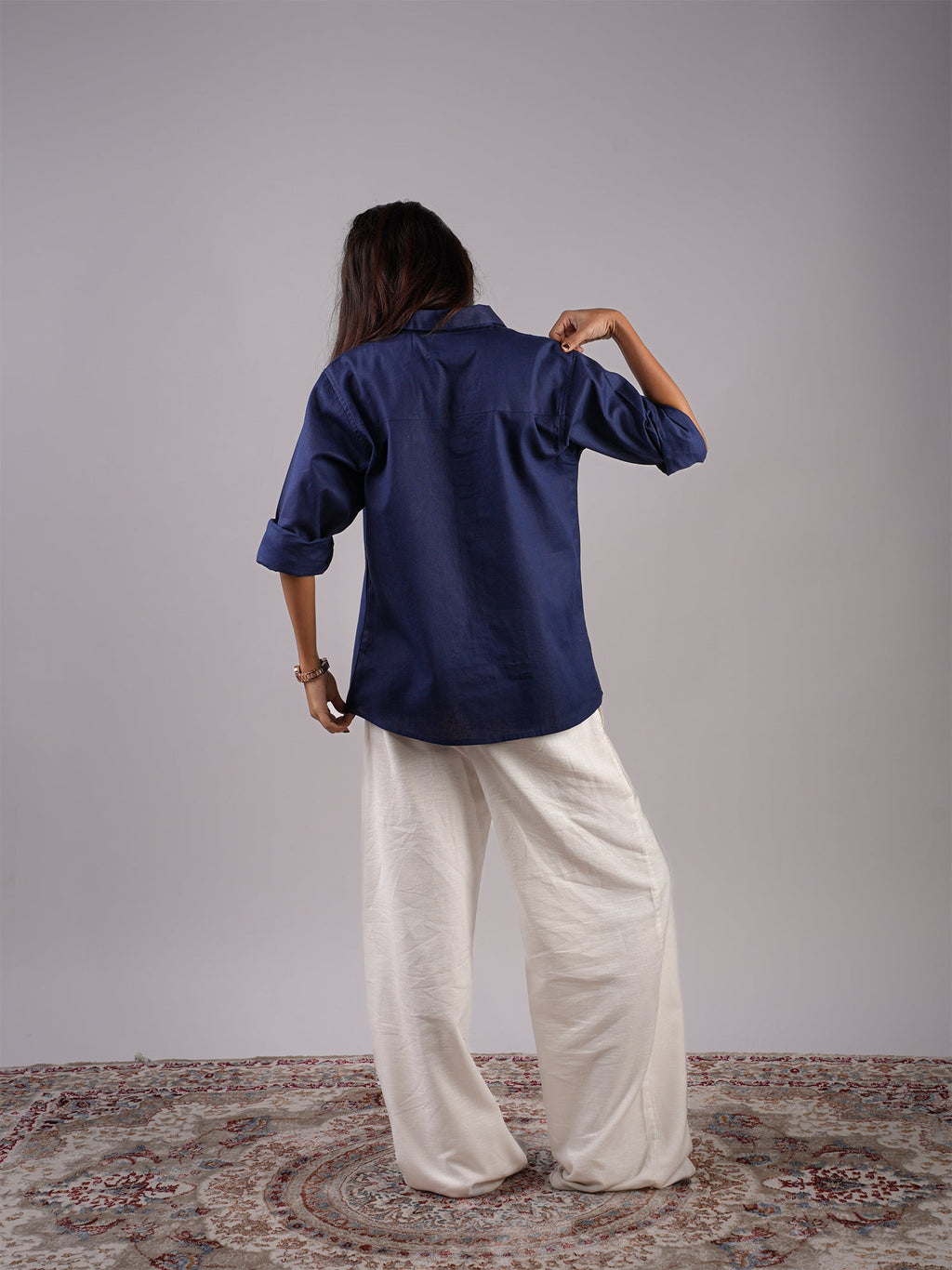 Raghav Oversized Linen Shirt