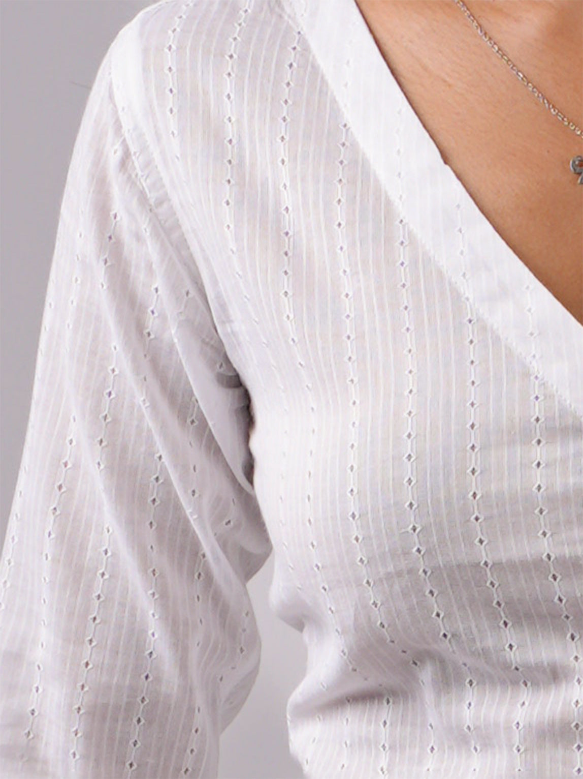 Neer Jacquard Corset Shirt