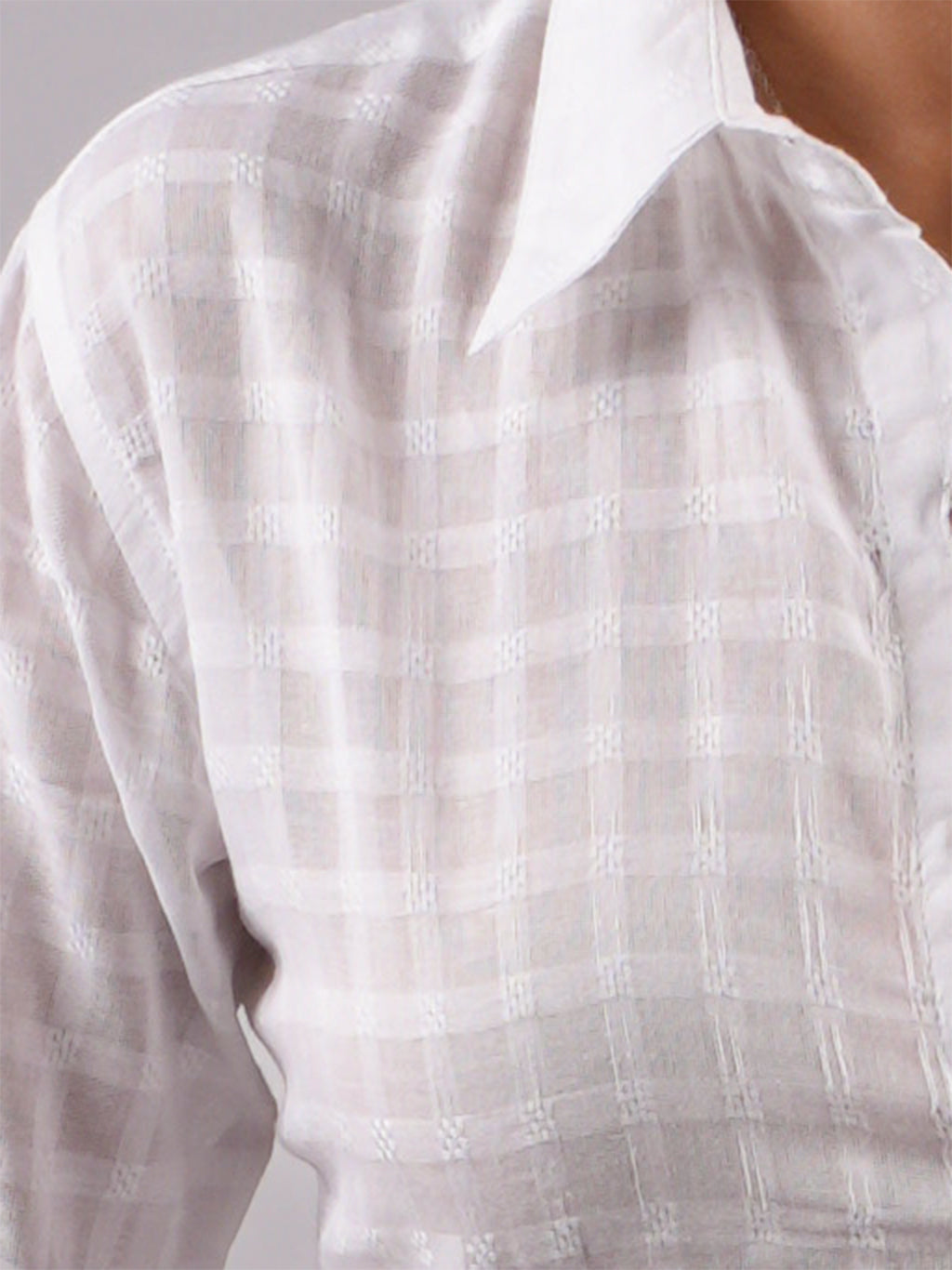 Dua Jacquard Corset Shirt