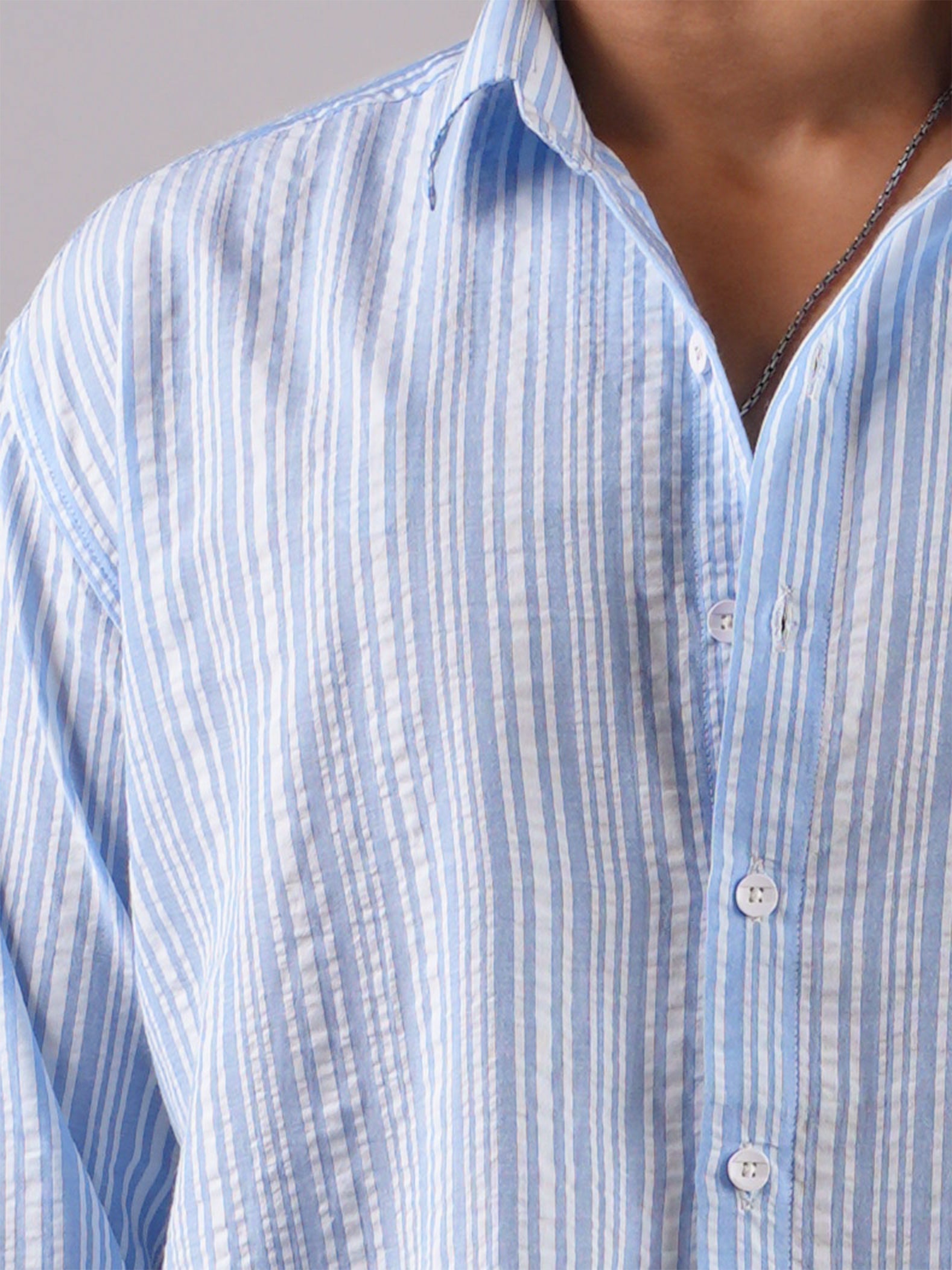 Gul Striped Crop  Shirt