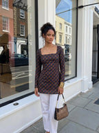 Amara Sleeved Corset Kurti