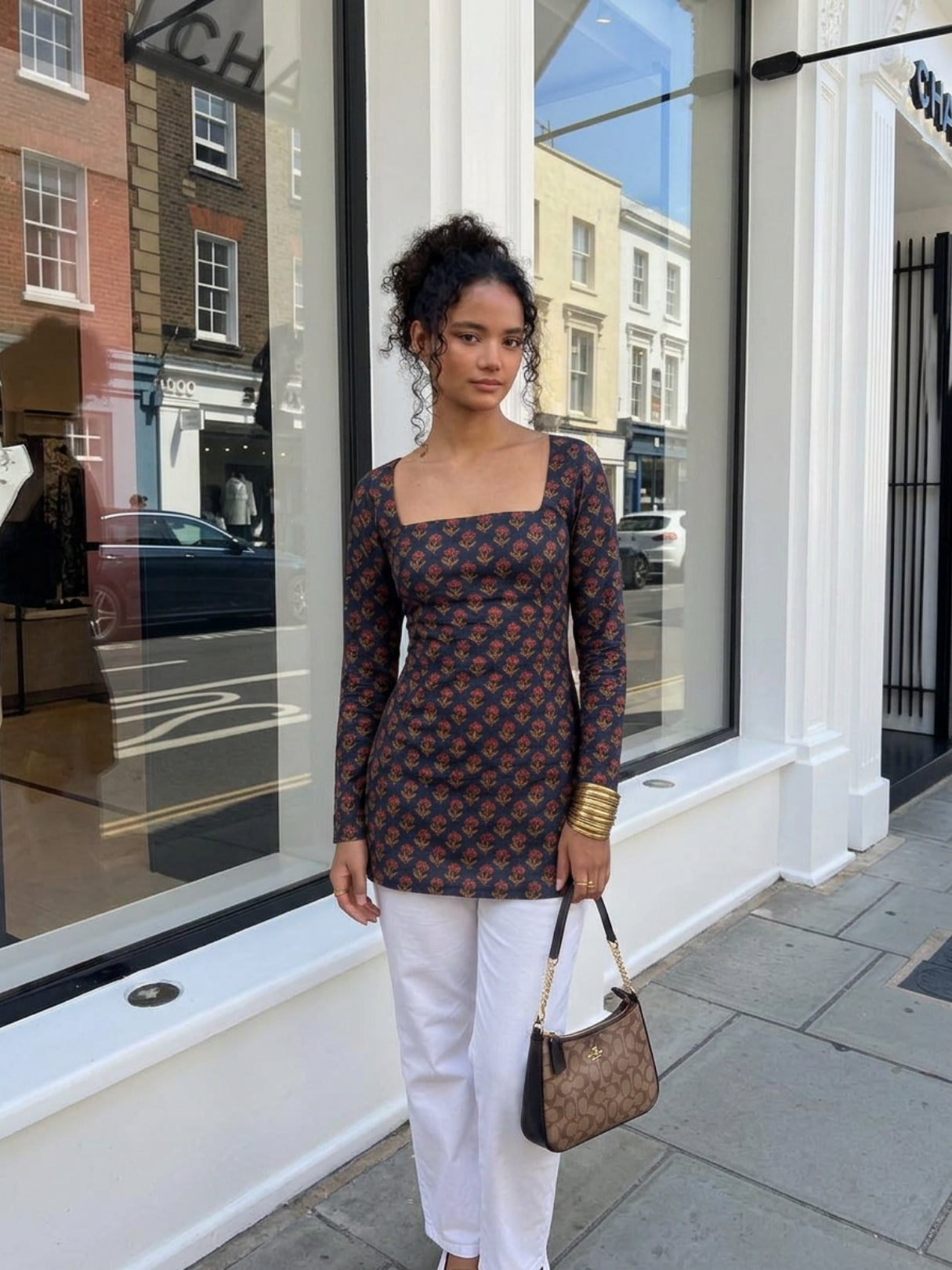 Amara Sleeved Corset Kurti