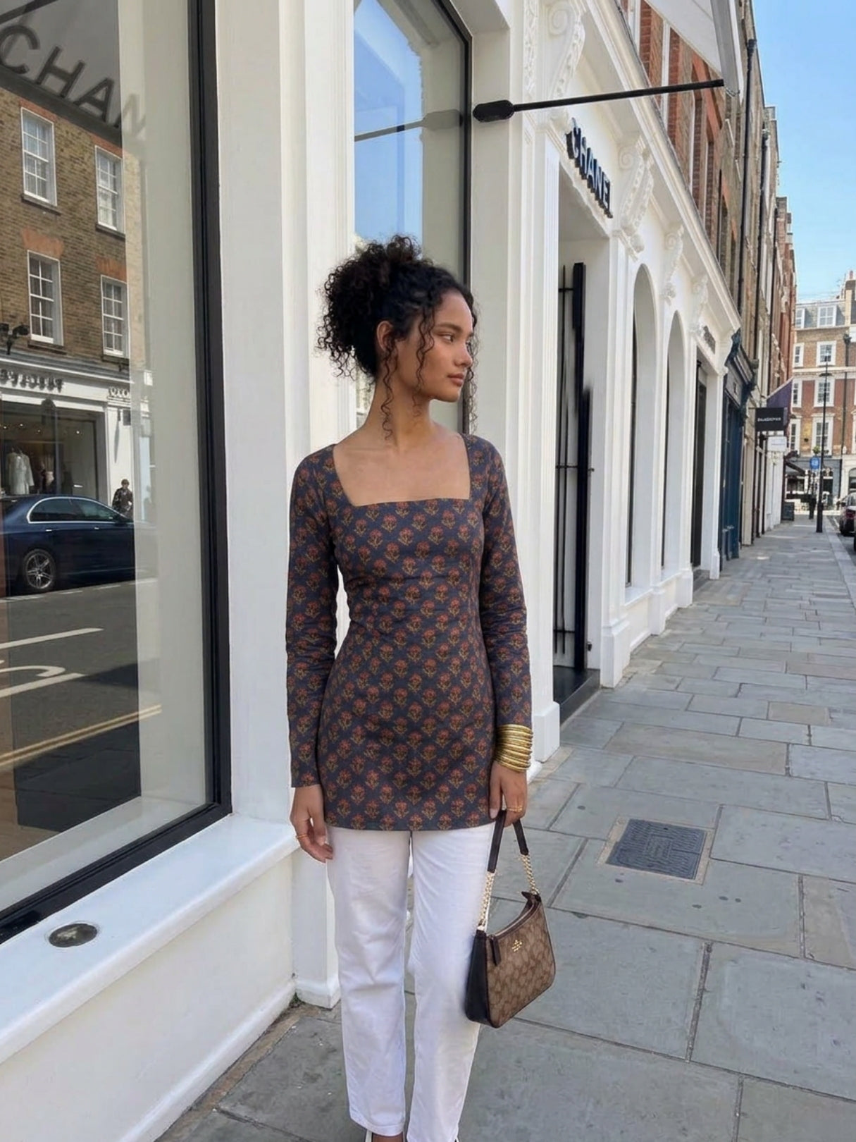 Amara Sleeved Corset Kurti