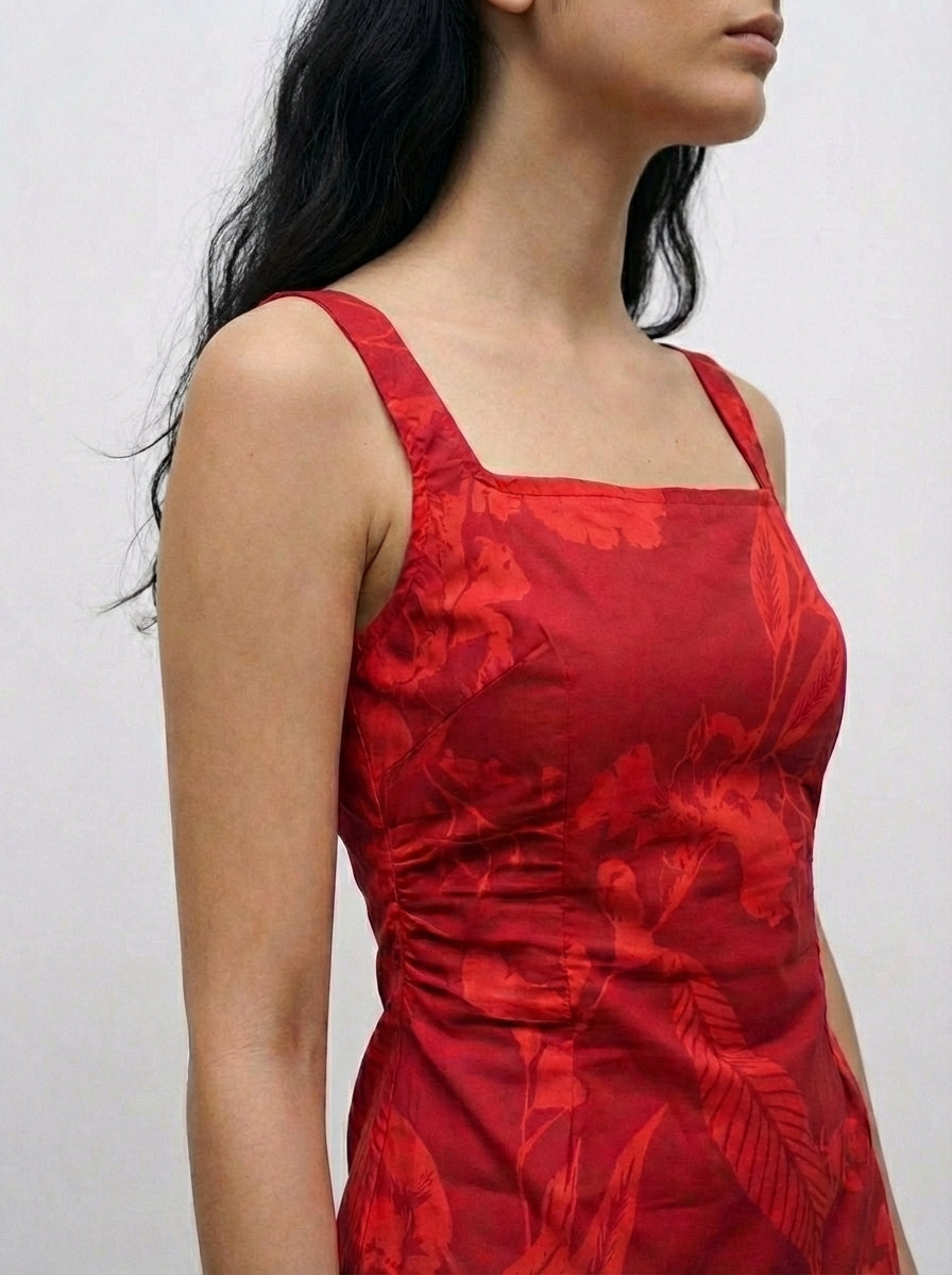 Ananya Open-Back Kurti Top