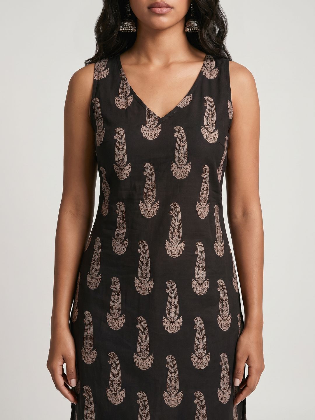 Arzoo V Neck V-Neck Kurti Top
