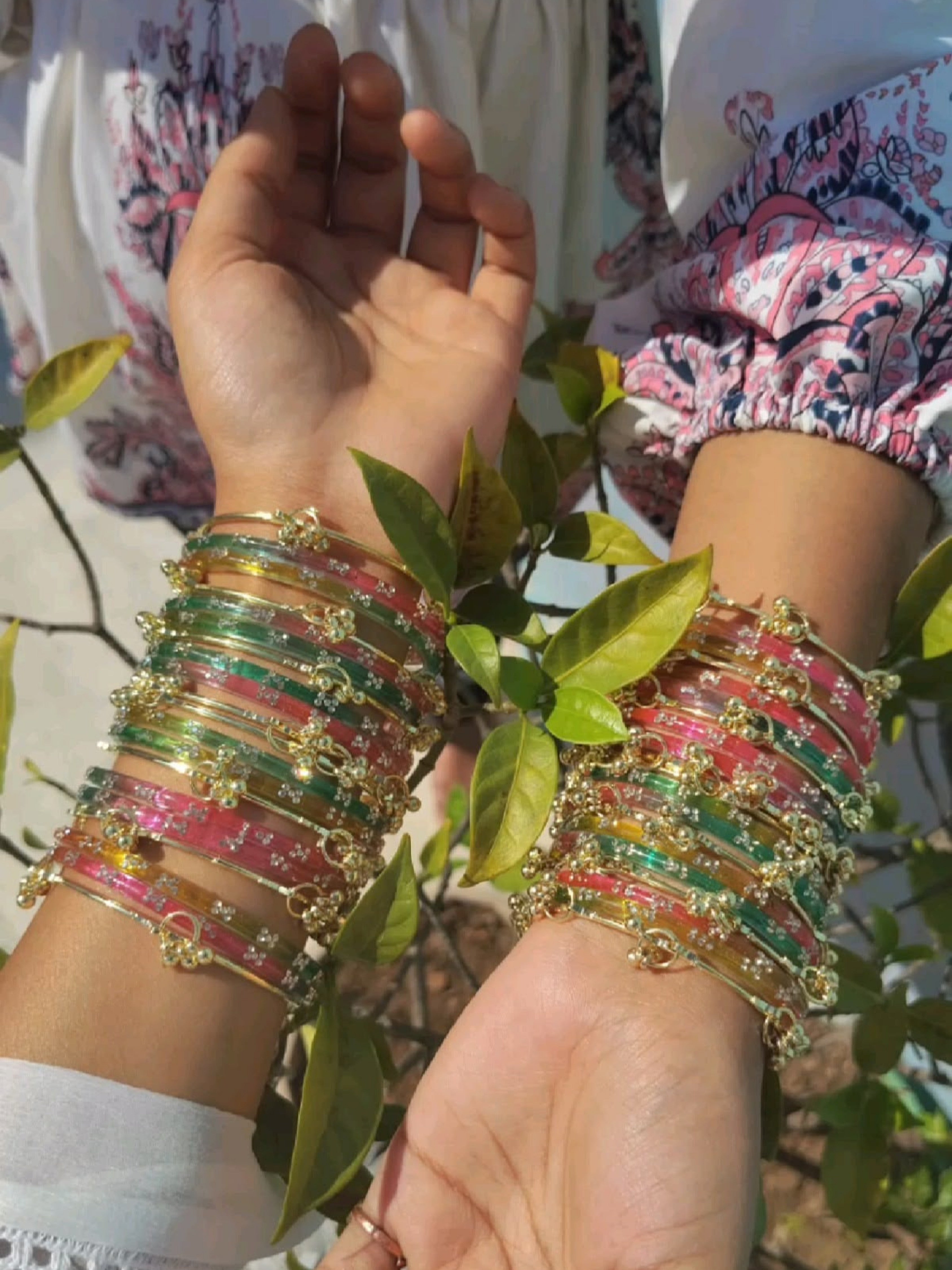 Rangrez Chakra Bangles (ghungroo bangles are sold separately)