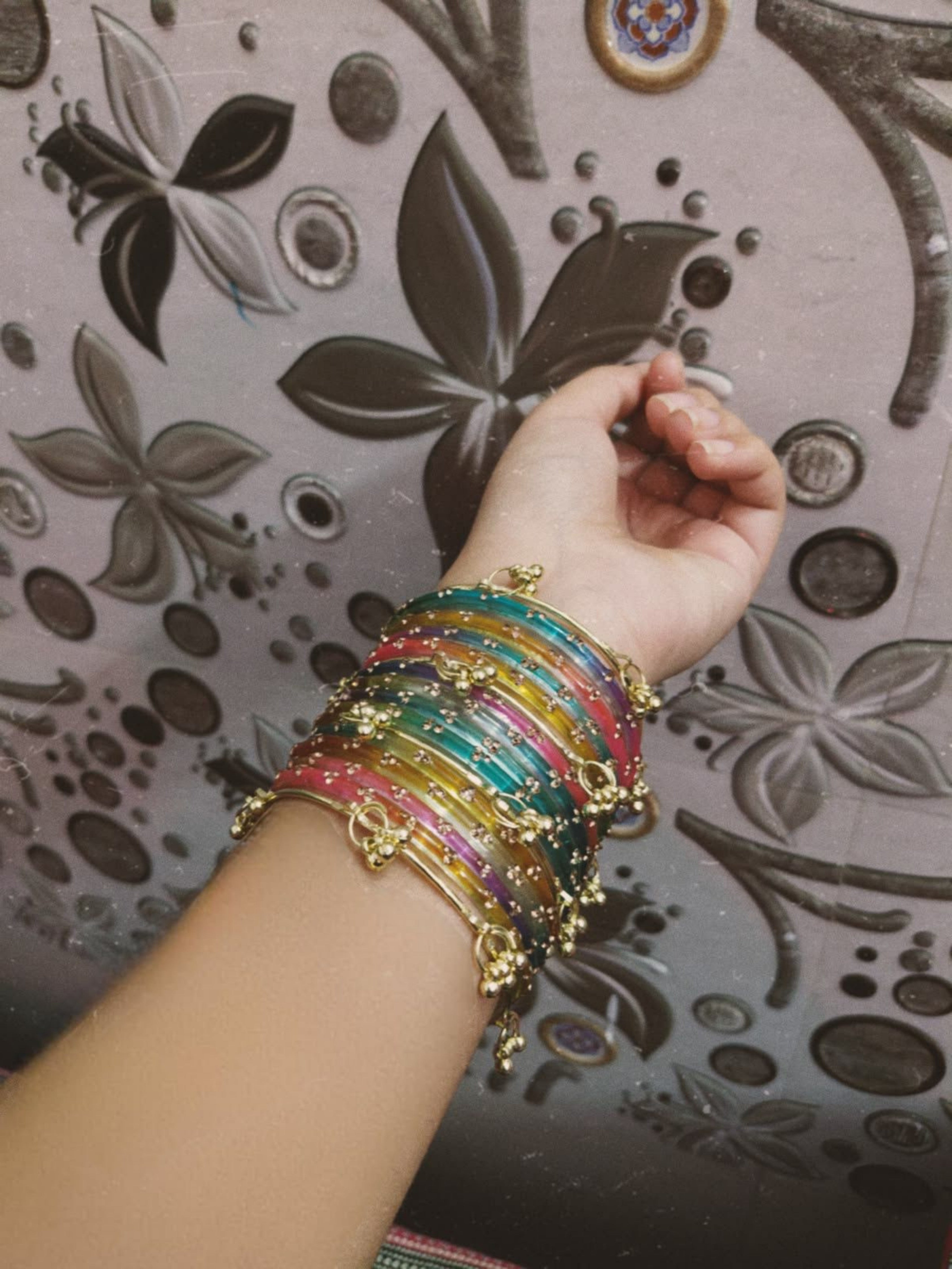 Rangrez Chakra Bangles (ghungroo bangles are sold separately)