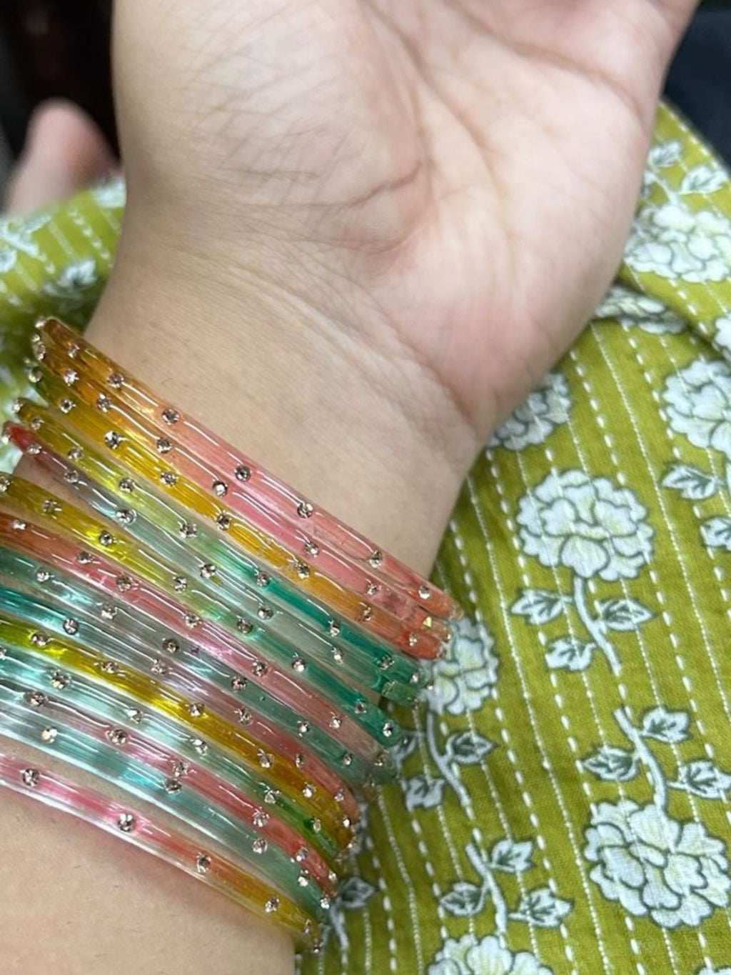 Rangrez Chakra Bangles (ghungroo bangles are sold separately)
