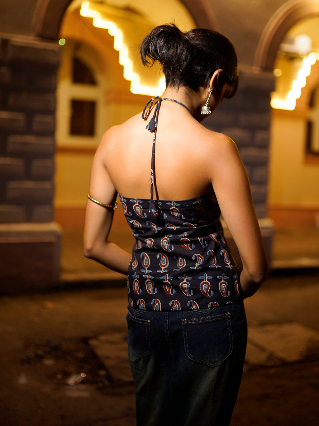 Kaya halter neck  top