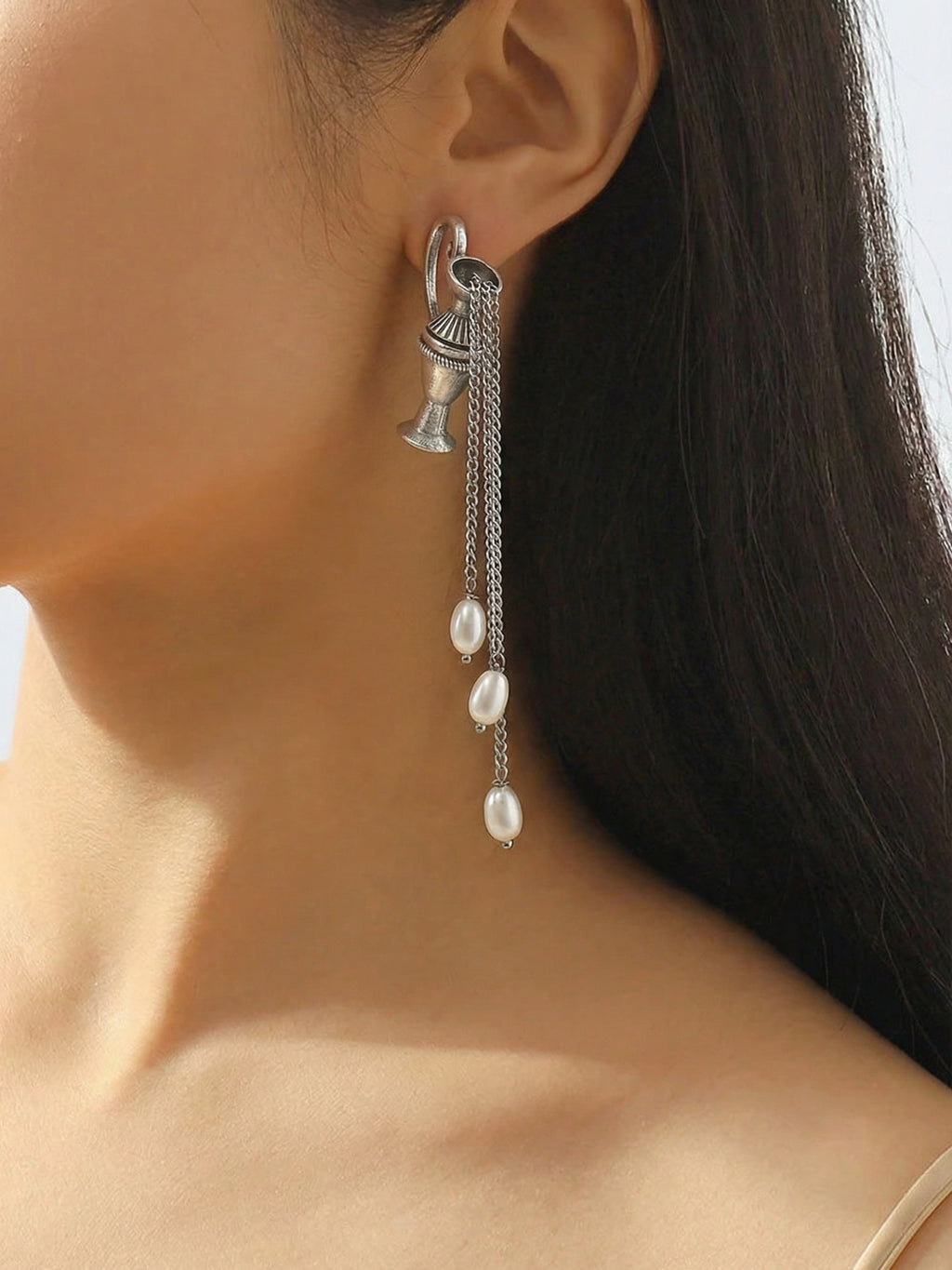 Moti Loop Earrings