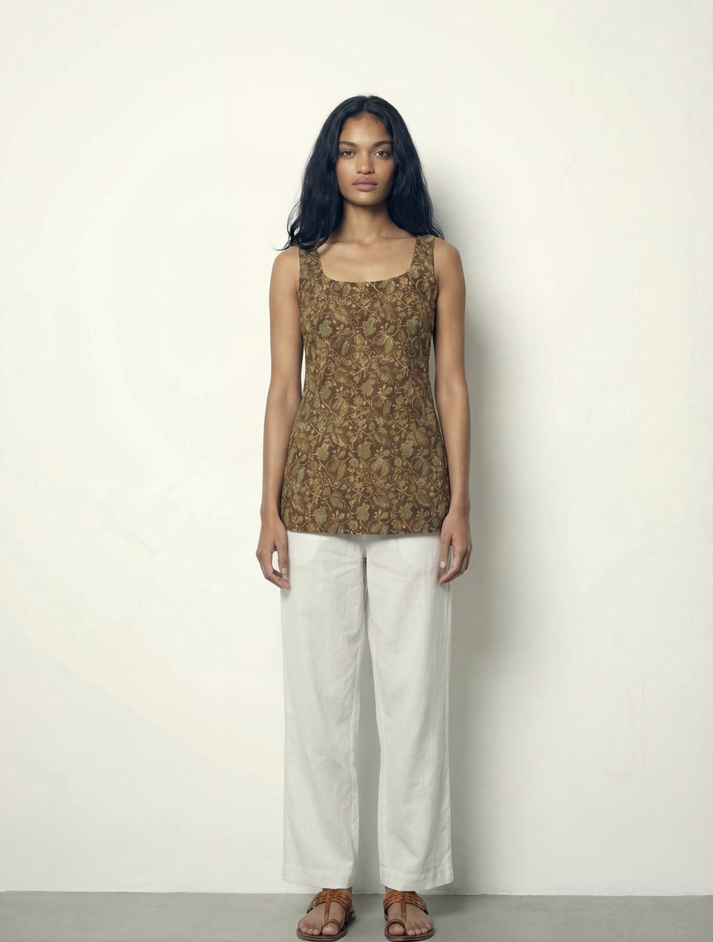 Zeel Open-Back Kurti Top