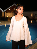Masakali Linen Structured Top