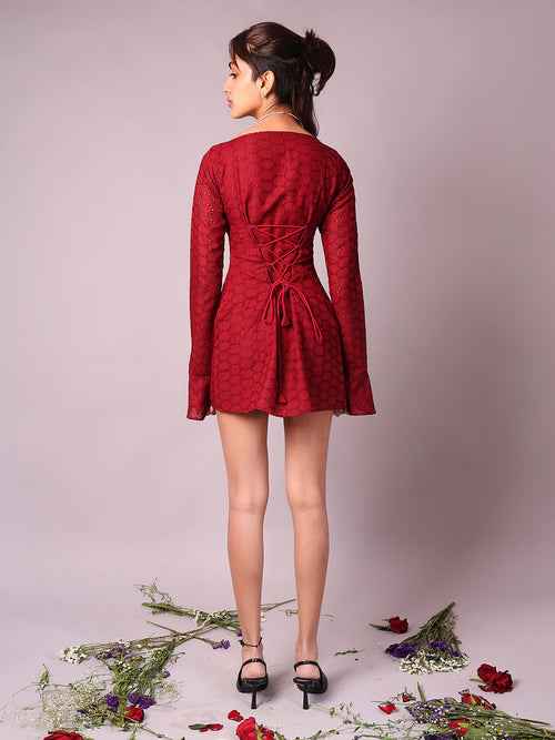 Poppy Corset Mini Dress