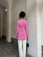 Jasmin Pink Full Sleeve Kurti