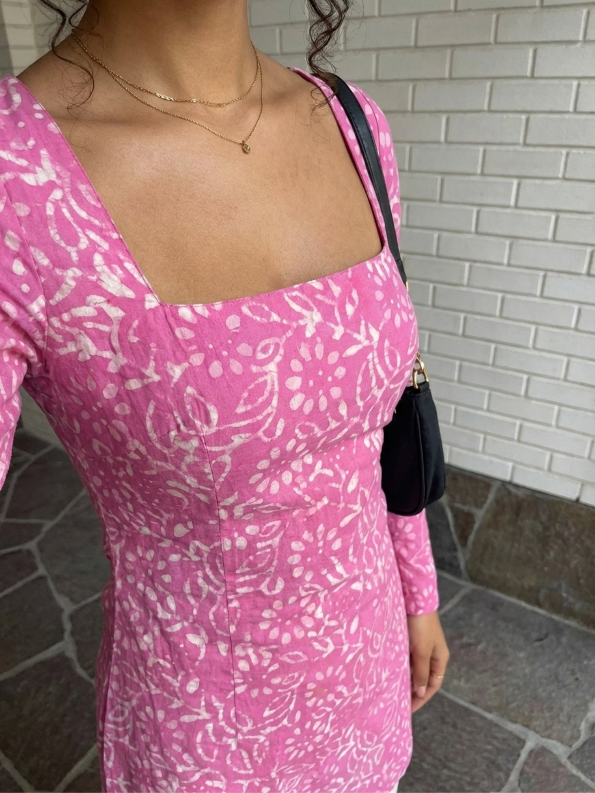 Jasmin Pink Full Sleeve Kurti