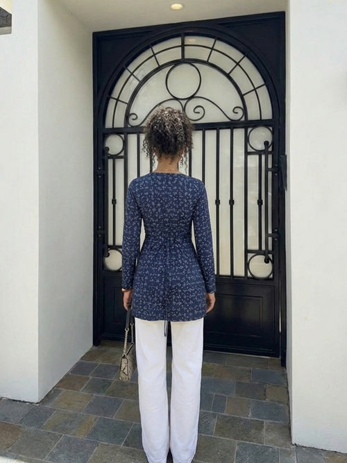 Jodha Sleeved Corset Kurti