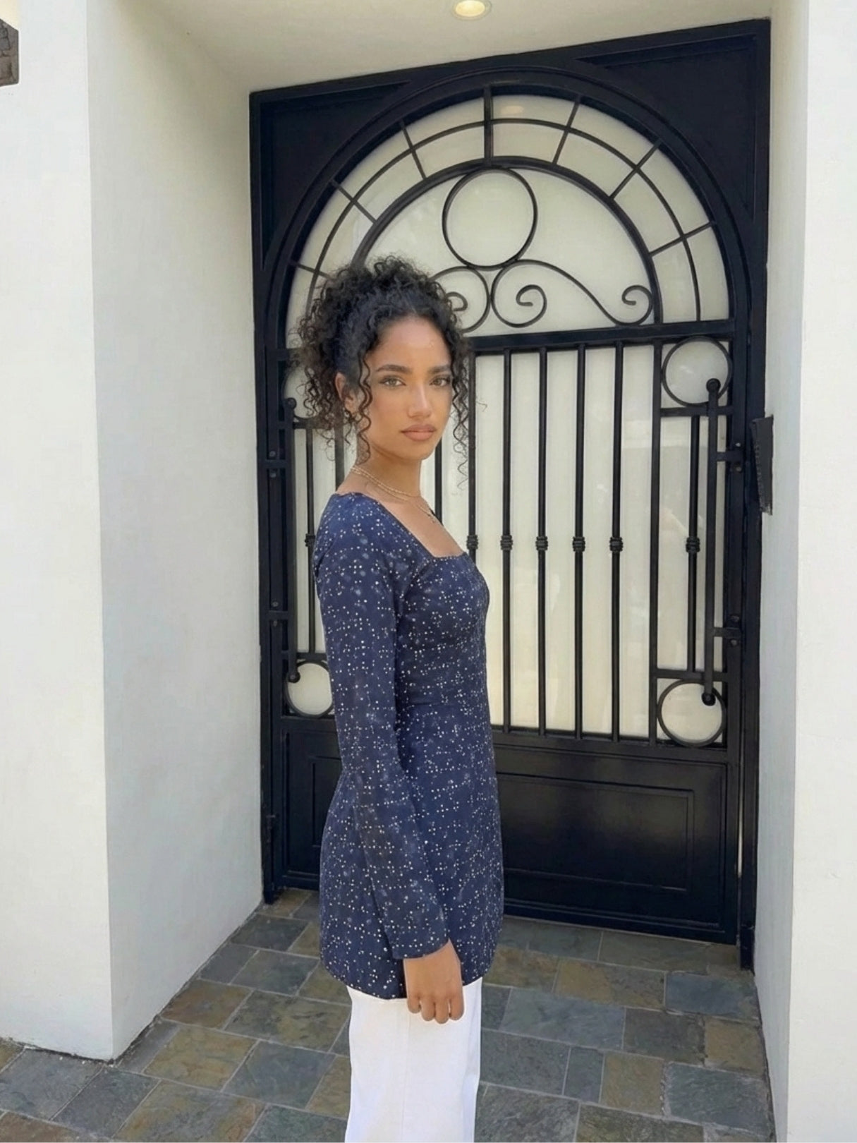 Jodha Sleeved Corset Kurti