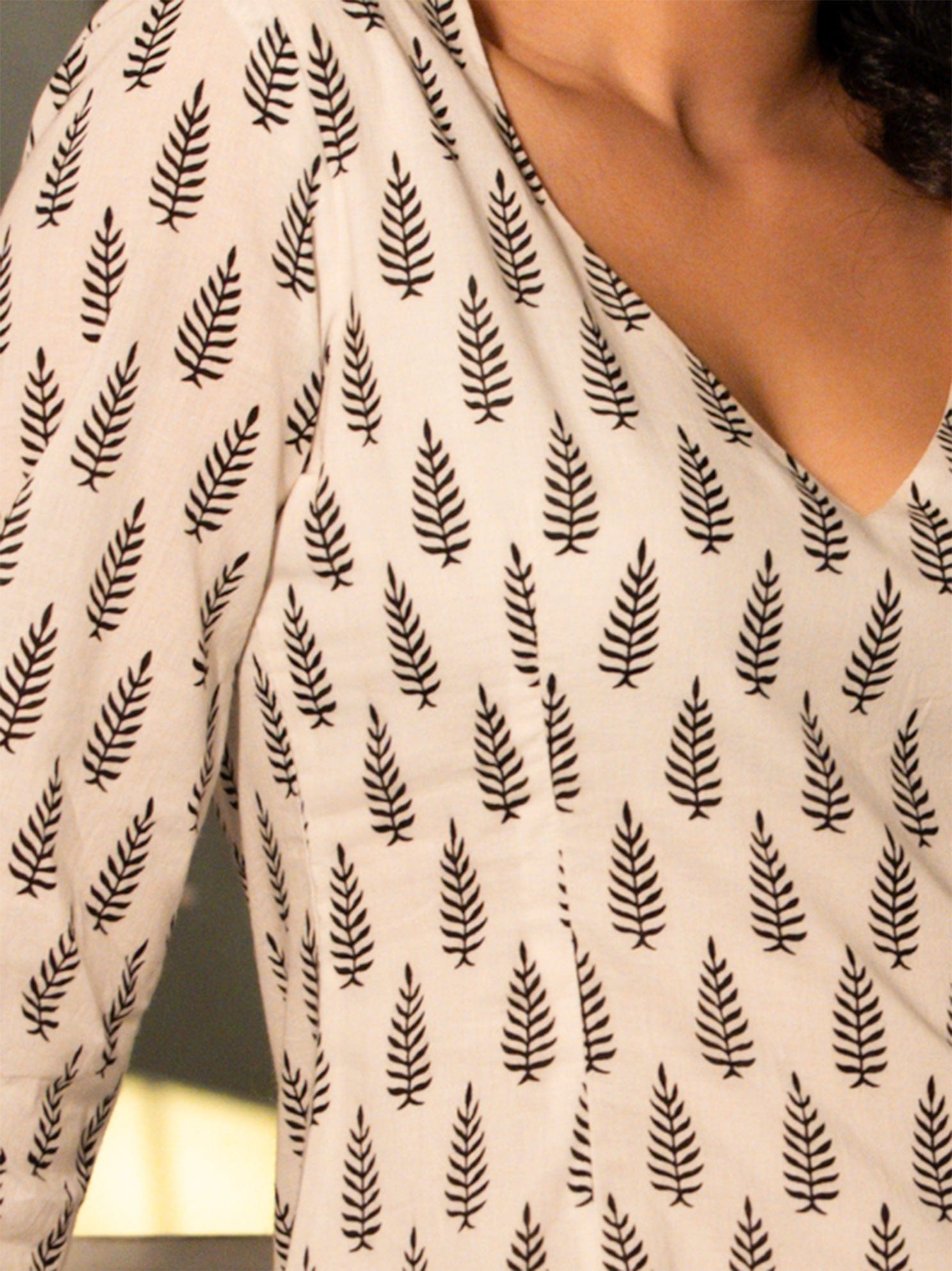 Saanvi Bell Sleeves Dress