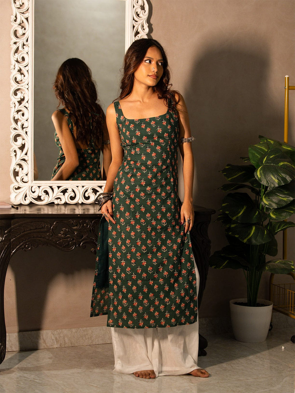 Tira Deep Back Long Kurti