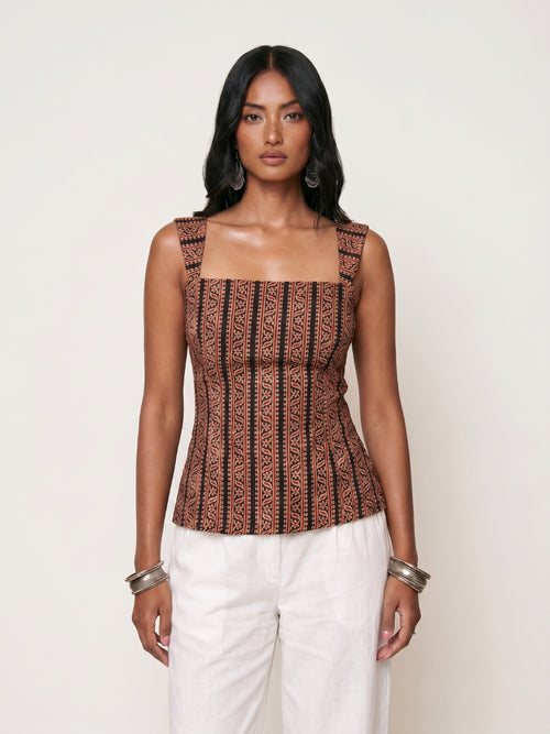 Raveena Structured Top