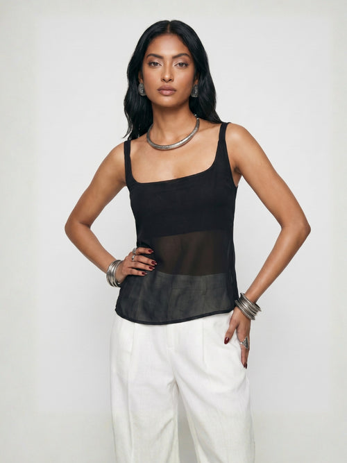 Saan Sheer Top