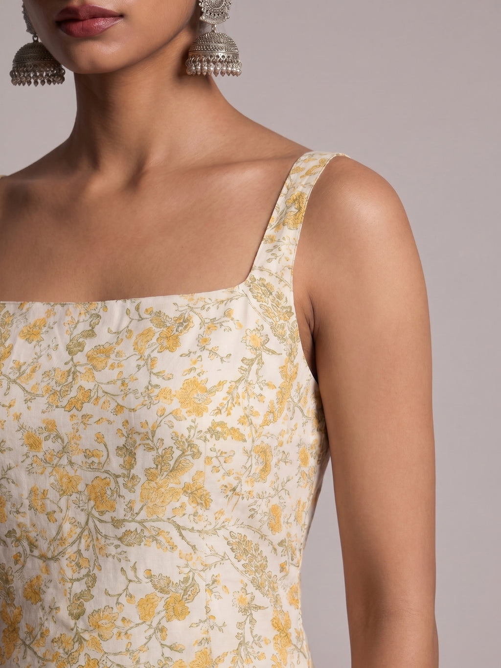Aarohi Open-Back Kurti Top
