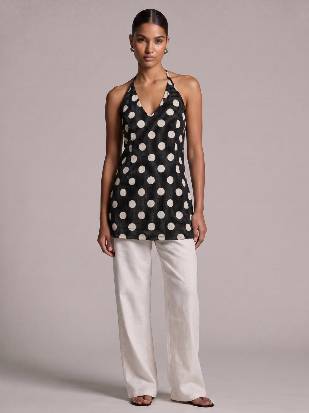 Hiya Halter Neck Corset Kurti Top