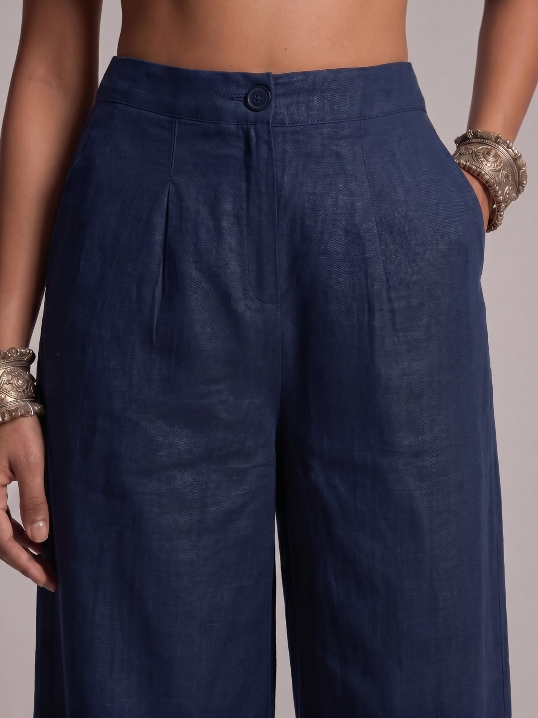 Navy Relaxed Pants