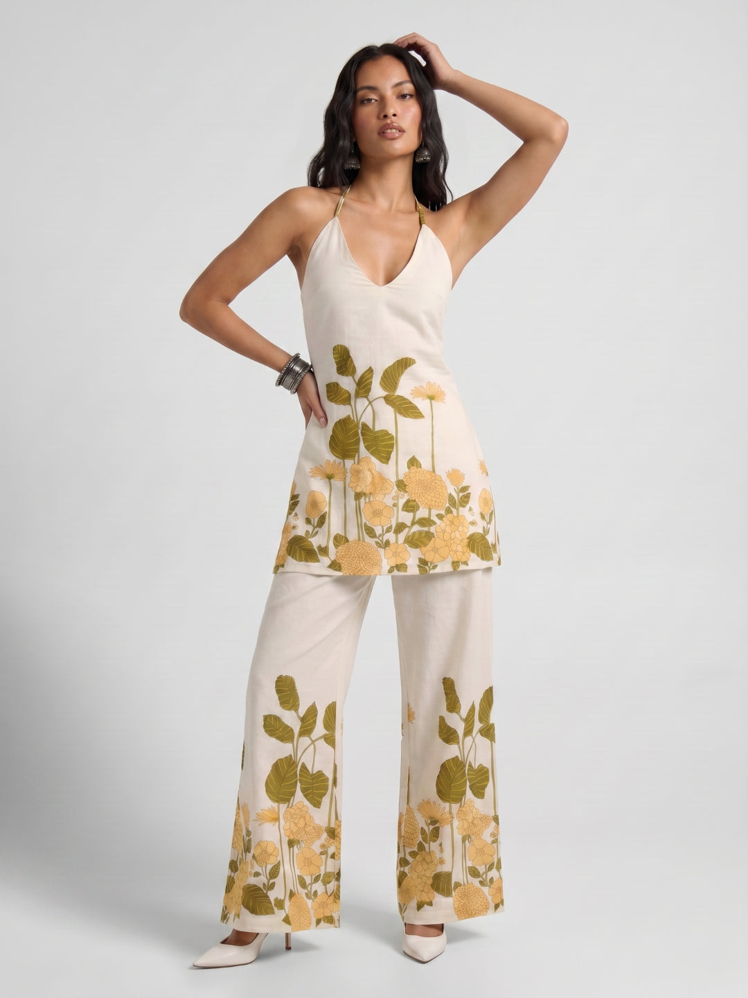 Delilah Halter Palazzo Set