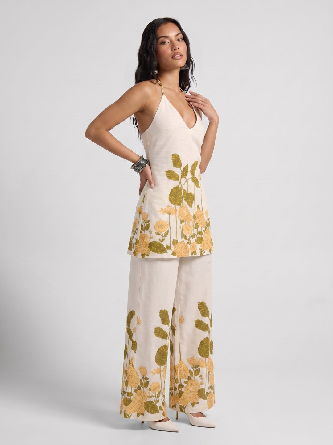 Delilah Halter Palazzo Set