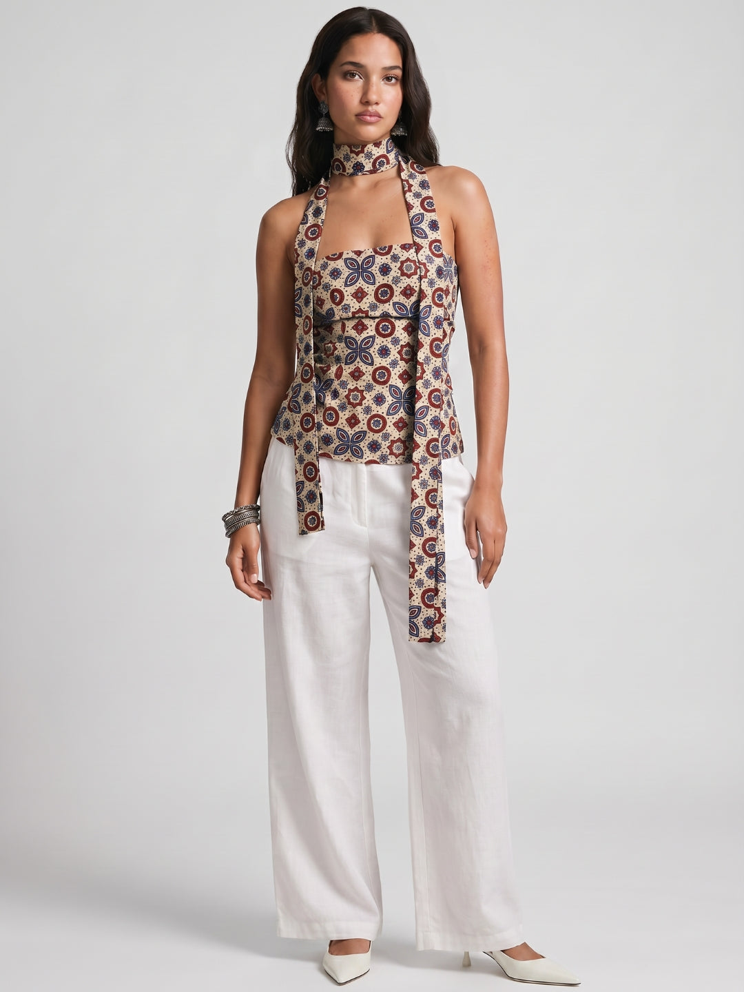 Eleena Corset Kurti Top
