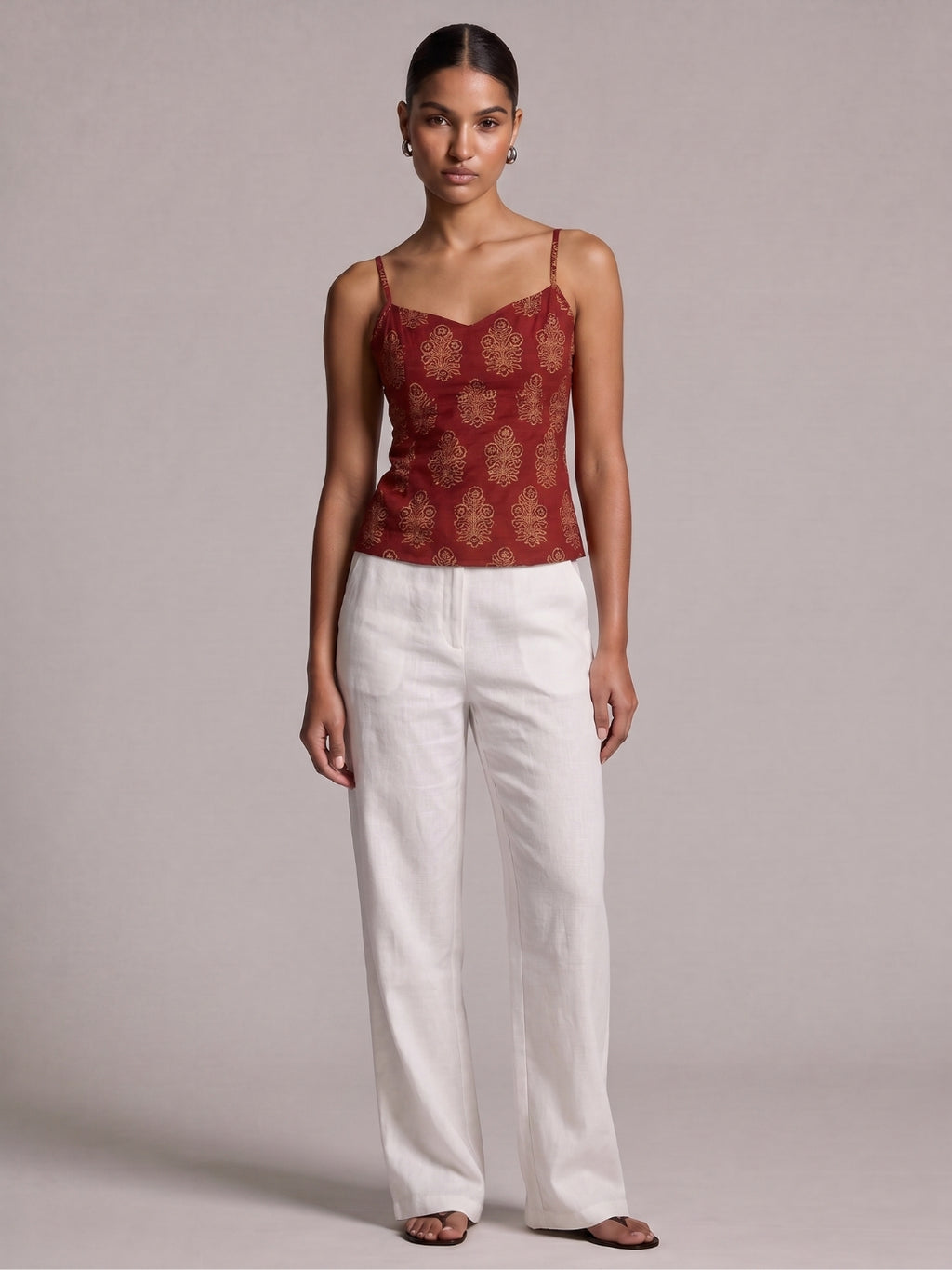 Asnoor Fitted Structured Top