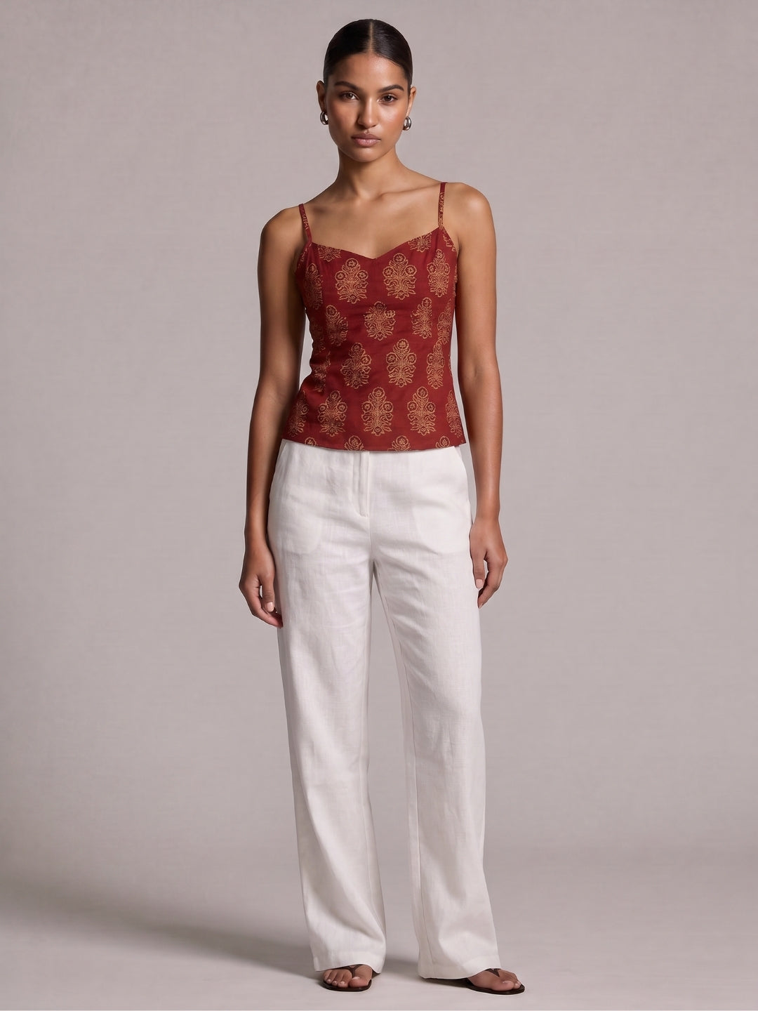 Asnoor Fitted Structured Top