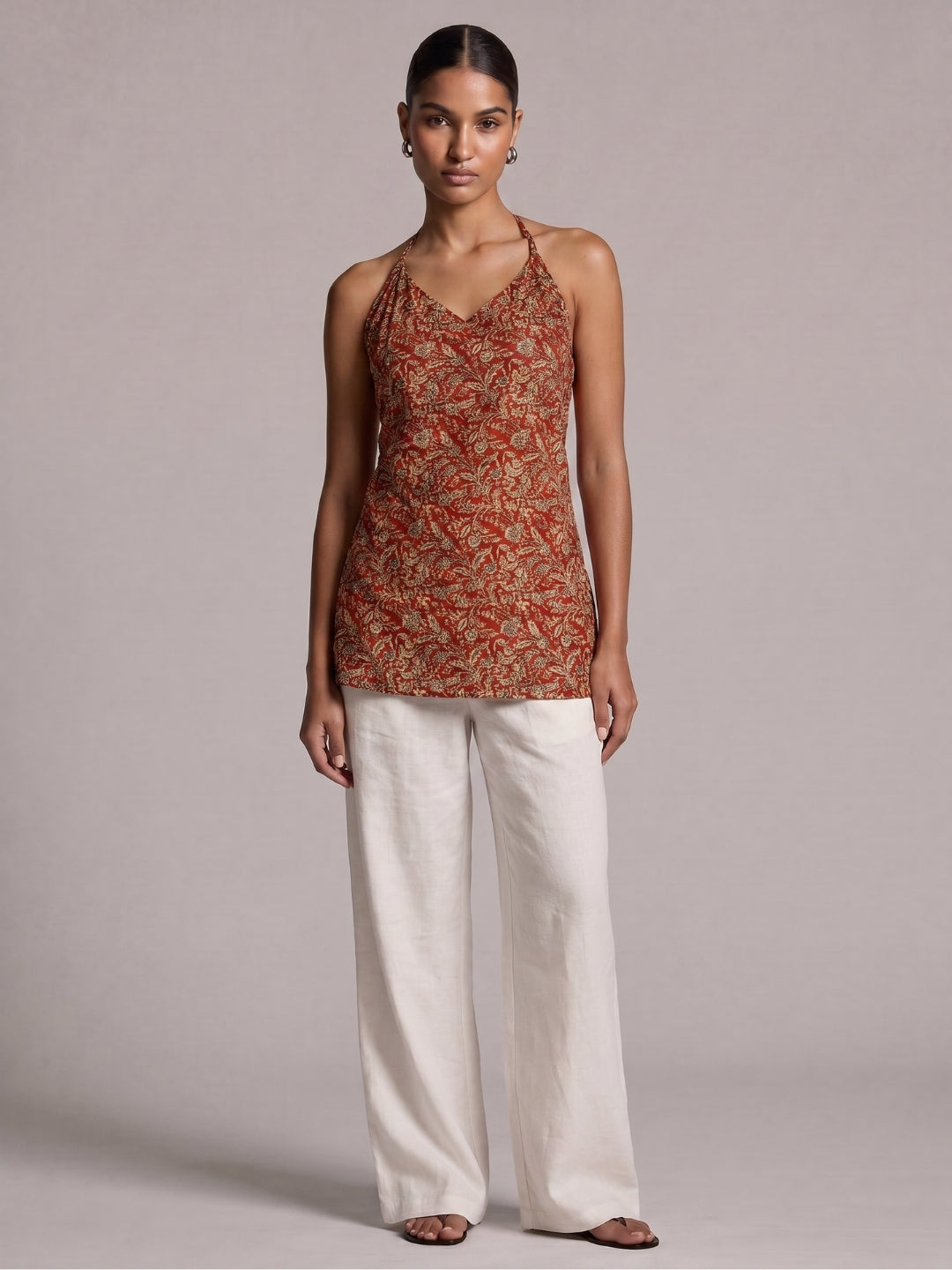 Dor Halter Kurti Top