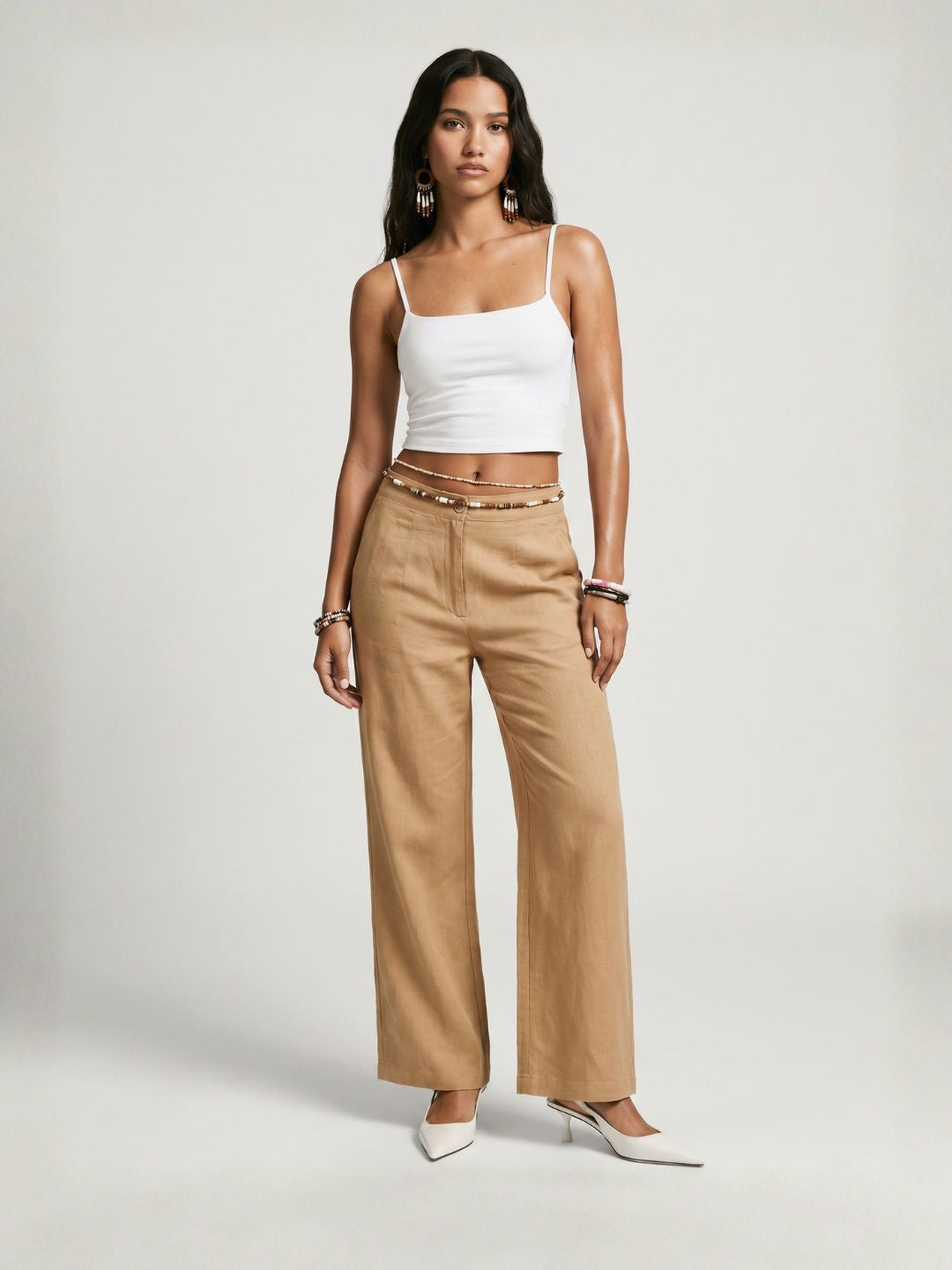 Coffee Brown Relaxed Pants