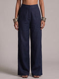 Navy Relaxed Pants