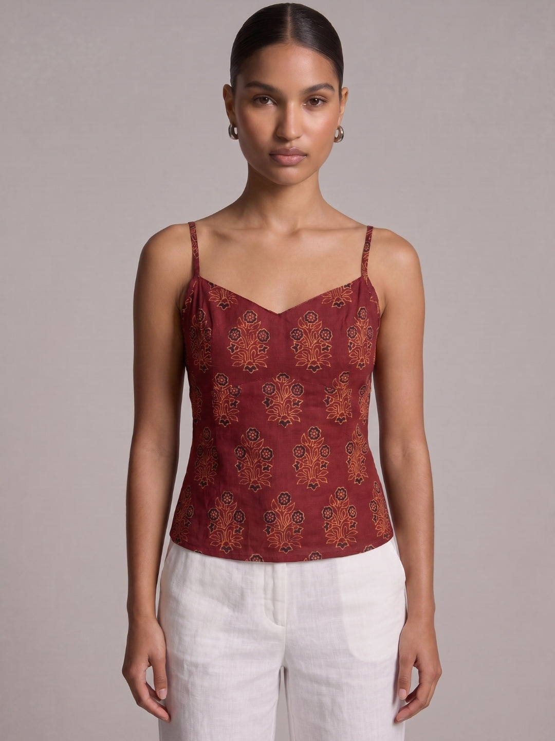 Asnoor Fitted Structured Top