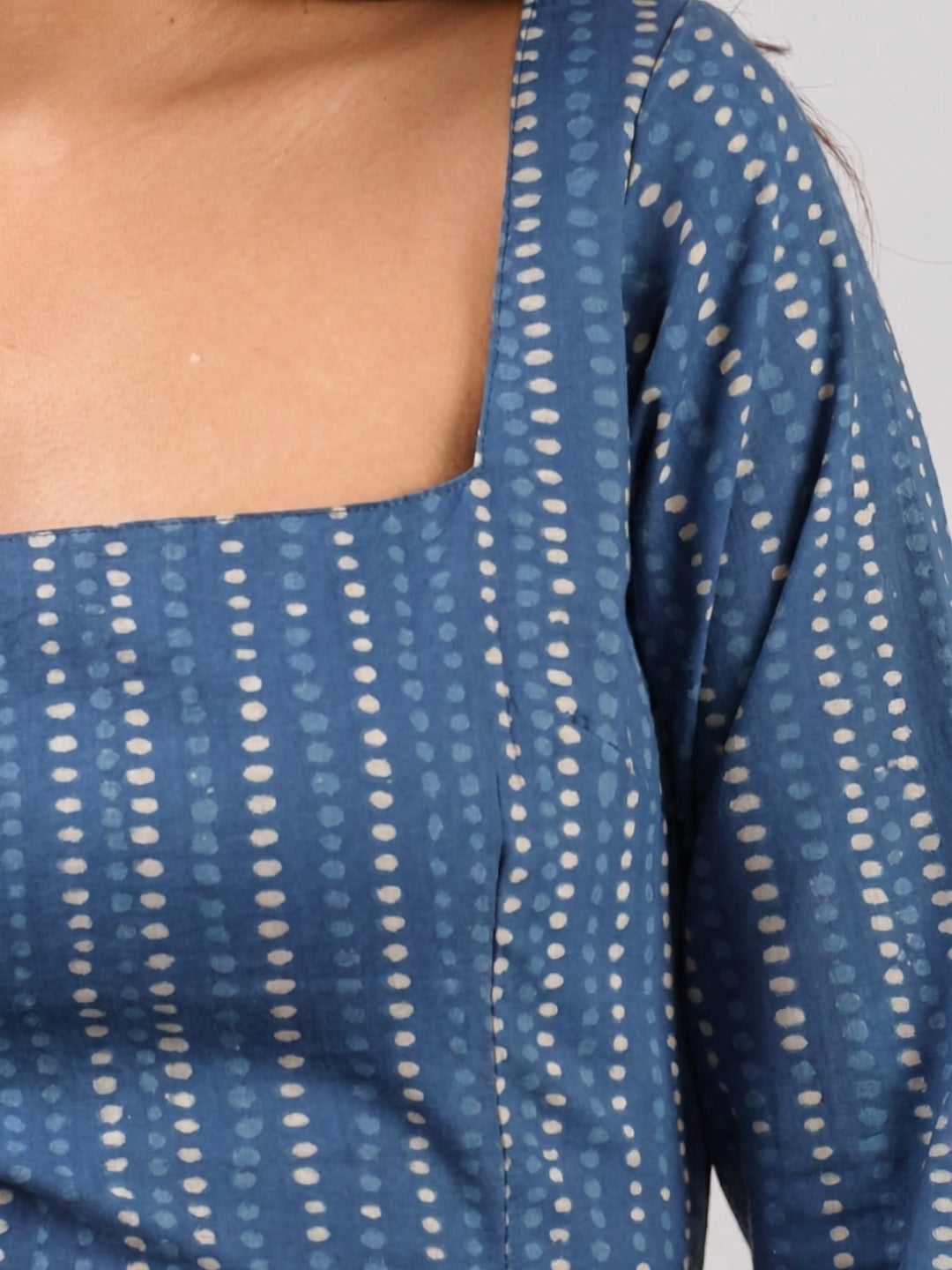 Ishita Sleeved Corset Kurti Top