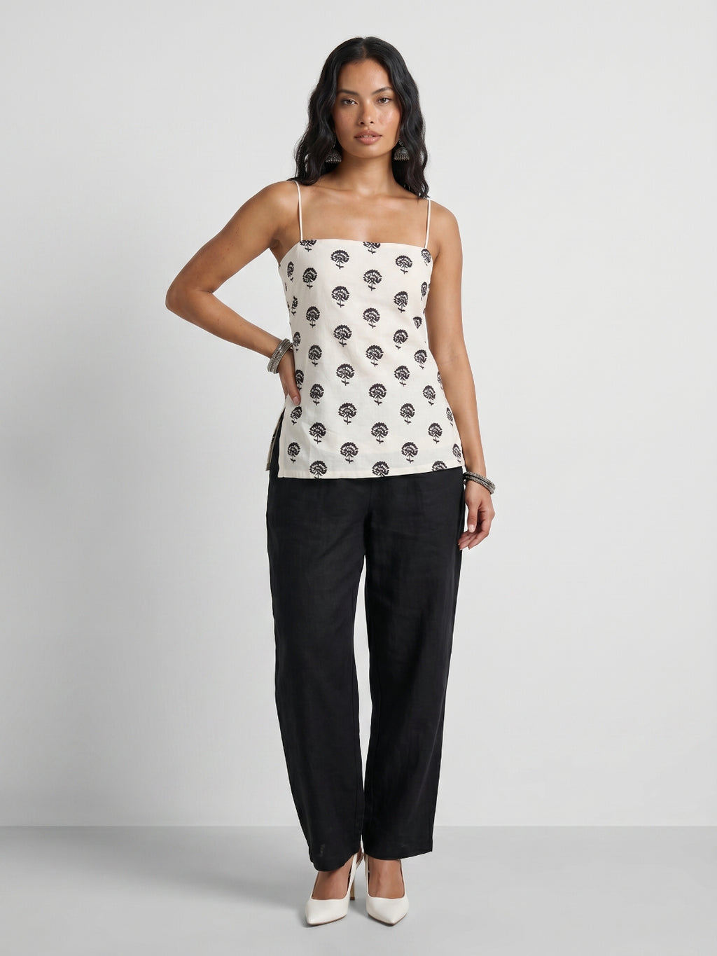 Jill Backless Corset Kurti Top