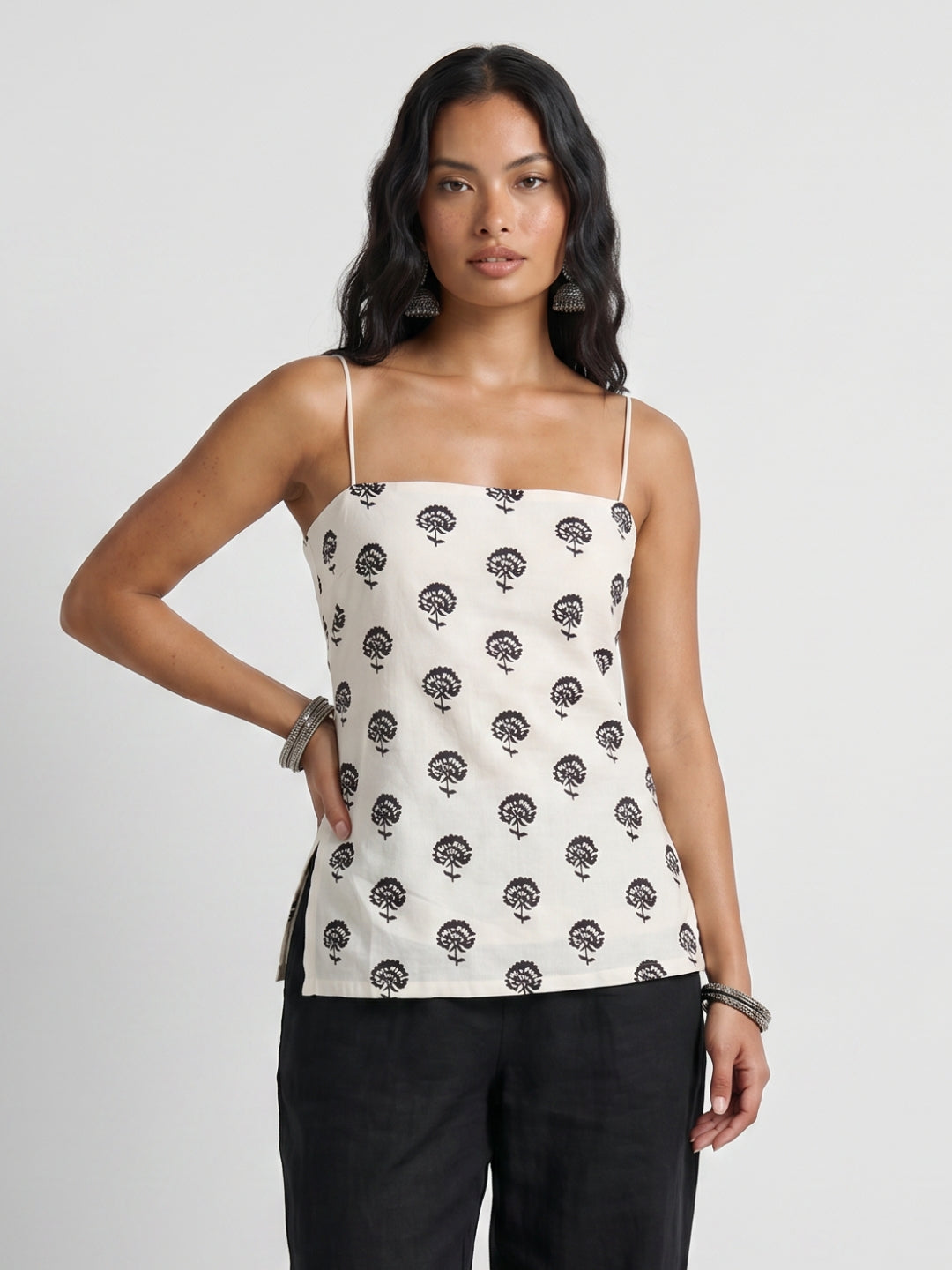 Jill Backless Corset Kurti Top