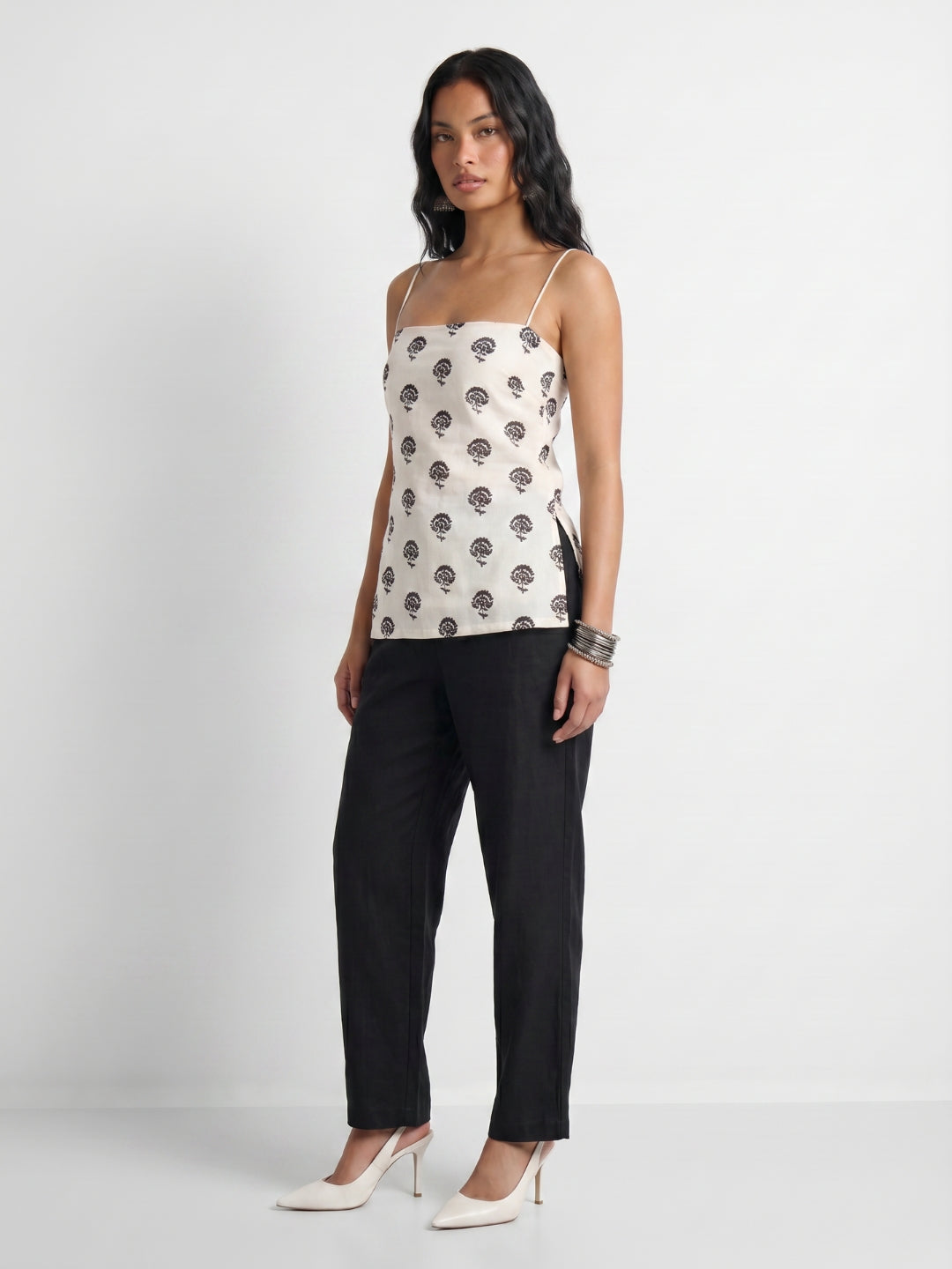 Jill Backless Corset Kurti Top